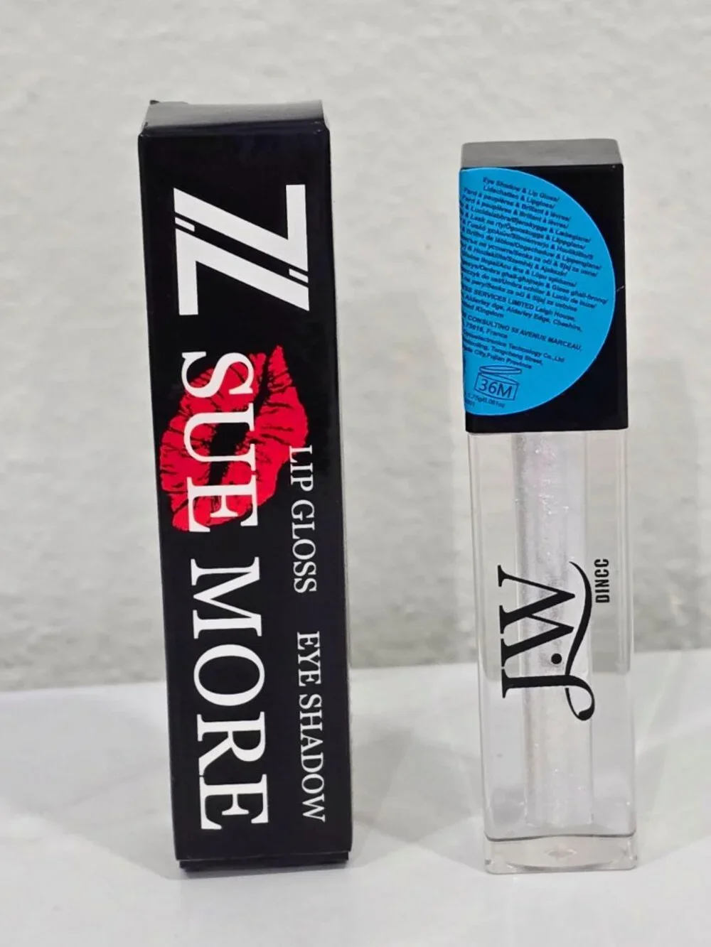 Sue More ✦ Lip Gloss, Eye Shadow ✦ Iridescent Shimmer Dual‑Use Long‑Wear Formula